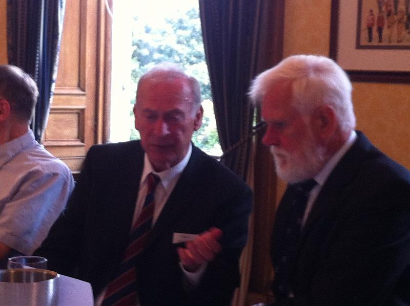 2013-09-13 13.38.31.jpg - Talking about the days back in the staff room, Tom Matthews and David Batty.